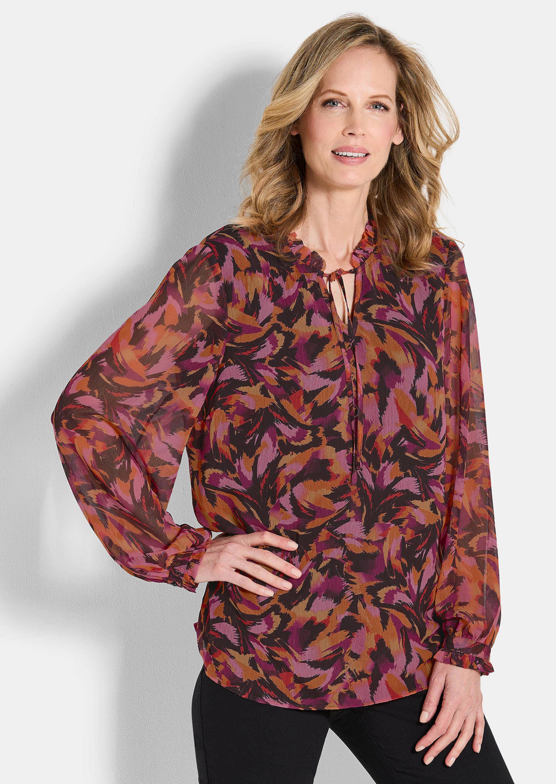 Druckbluse