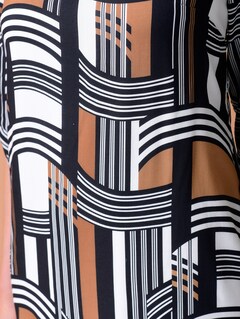 Kleid mit grafischem Dessin thumbnail 2