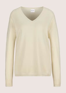 Pull en V en bon cachemire thumbnail 6