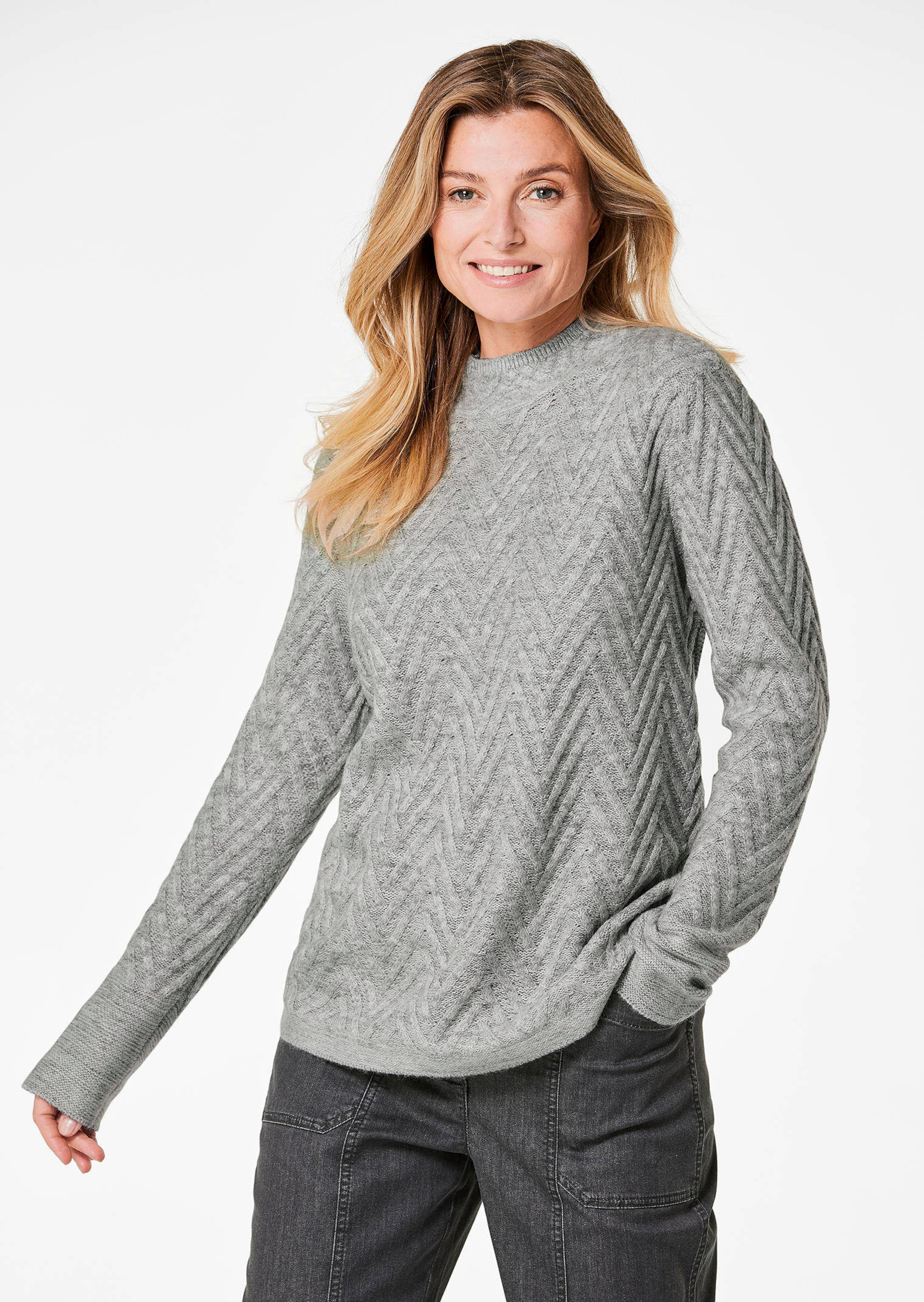 Pullover met luxueuze tricot structuur