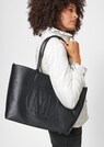 Leder-Trapeztasche mit Innentasche thumbnail 4