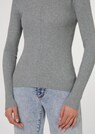 Ribbed jumper with V-neck thumbnail 5