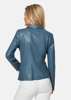 Lederjacke aus Nappa mit Crash-Struktur thumbnail 3