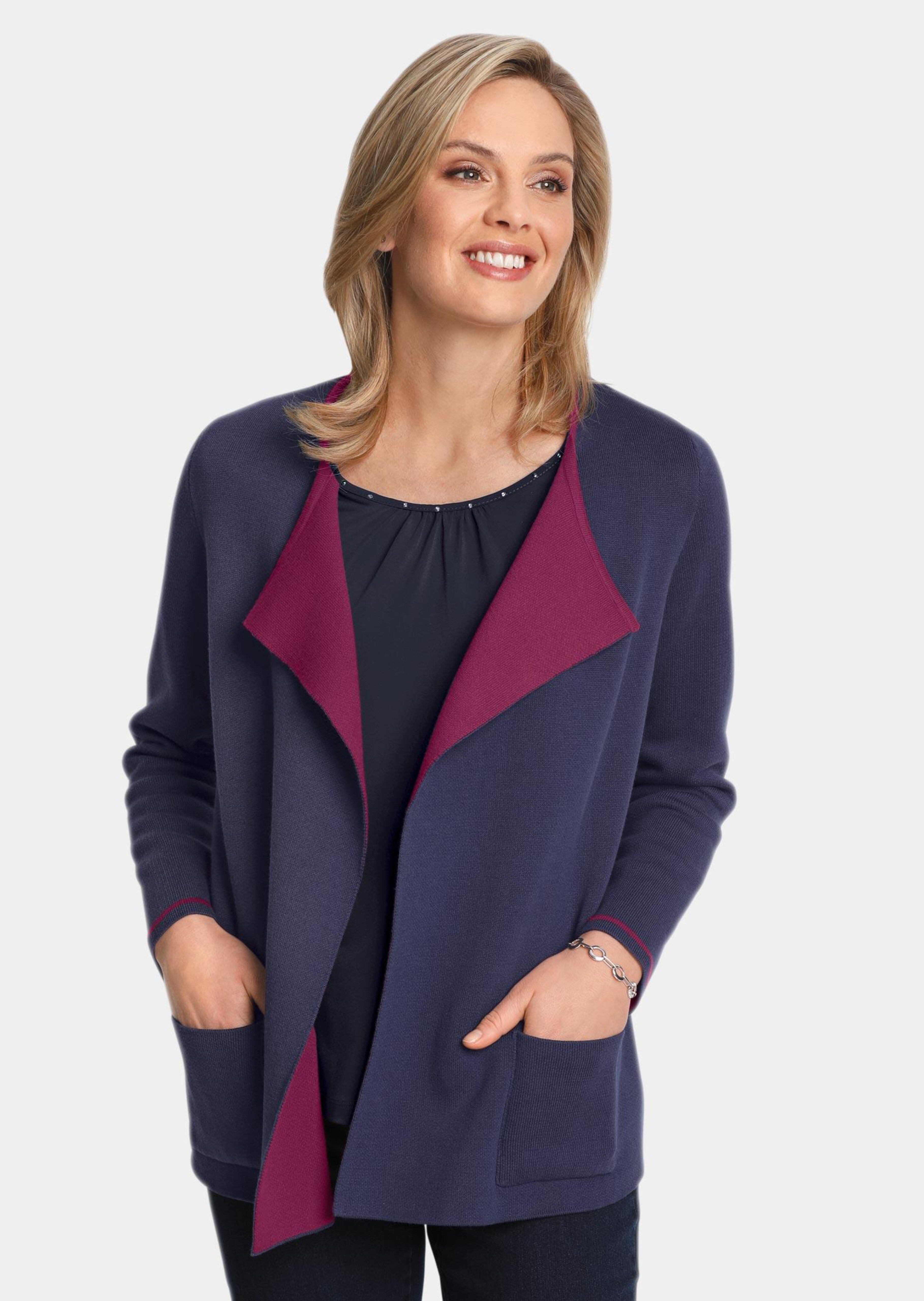 Cardigan sans fermeture