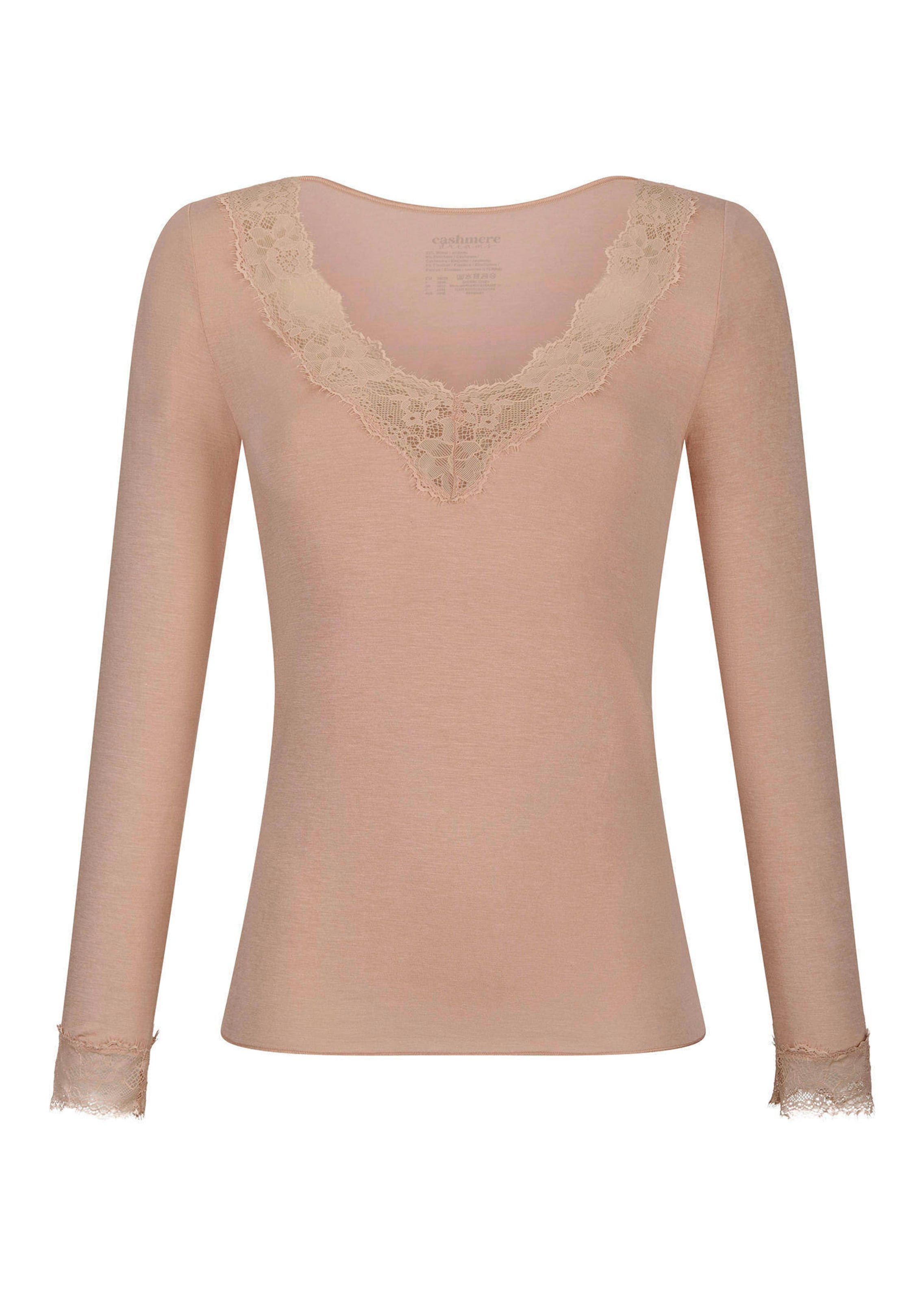 Shirt met lange mouwen en kant