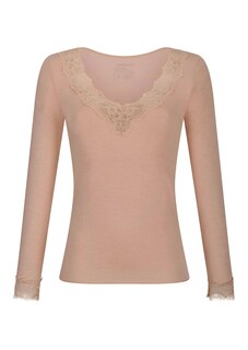 Shirt met lange mouwen en kant thumbnail 4