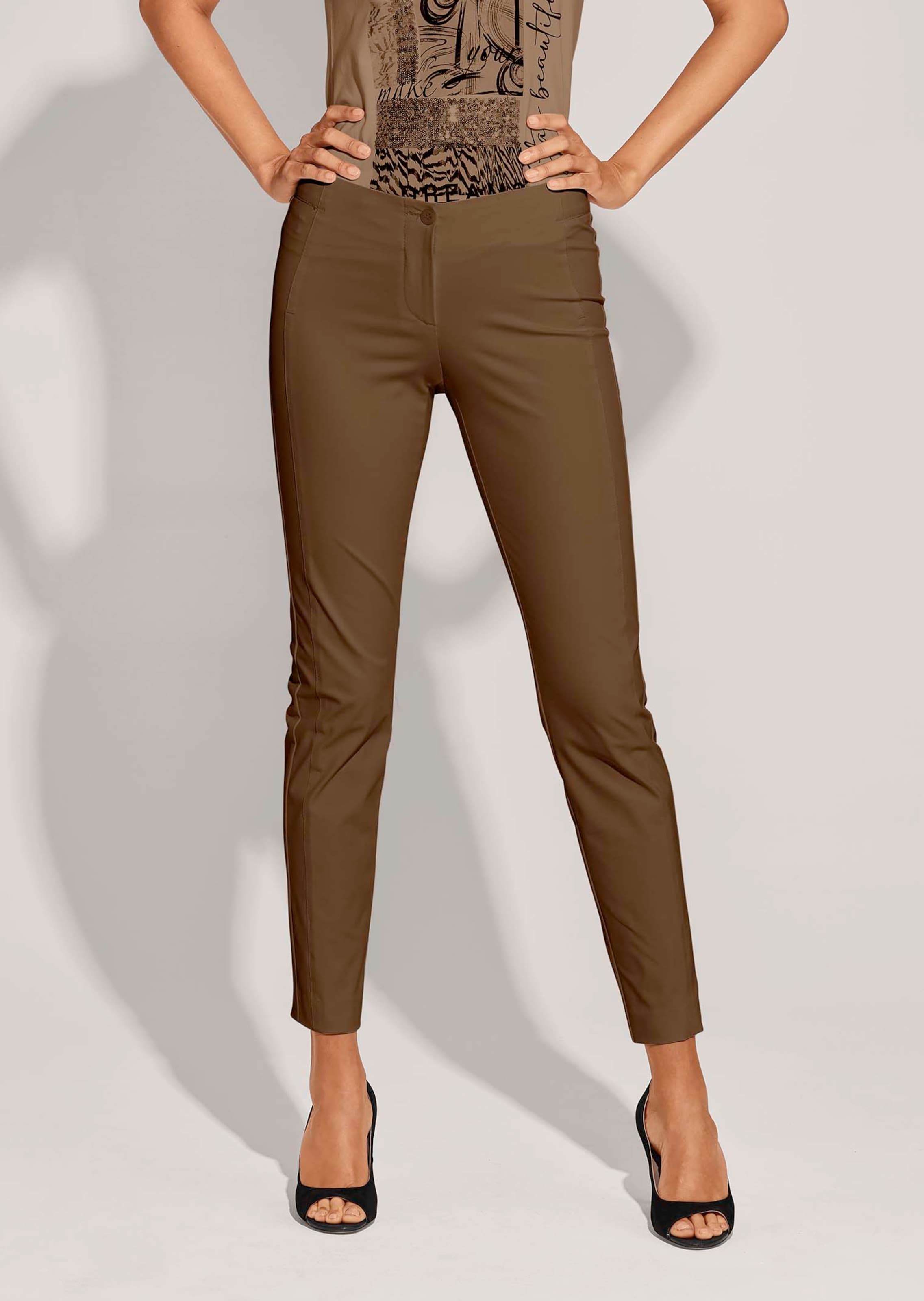 Schlanke Stretch-Hose