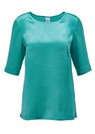 Seidenbluse mit Halbarm thumbnail 1