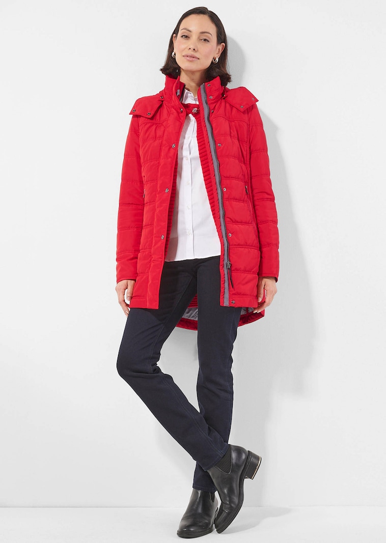 Schmitt Damen Jacke Jacken Mntel Fuchs Schmitt Steppjacke Rot