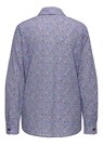 Interessant gestreepte blouse met extra print thumbnail 3