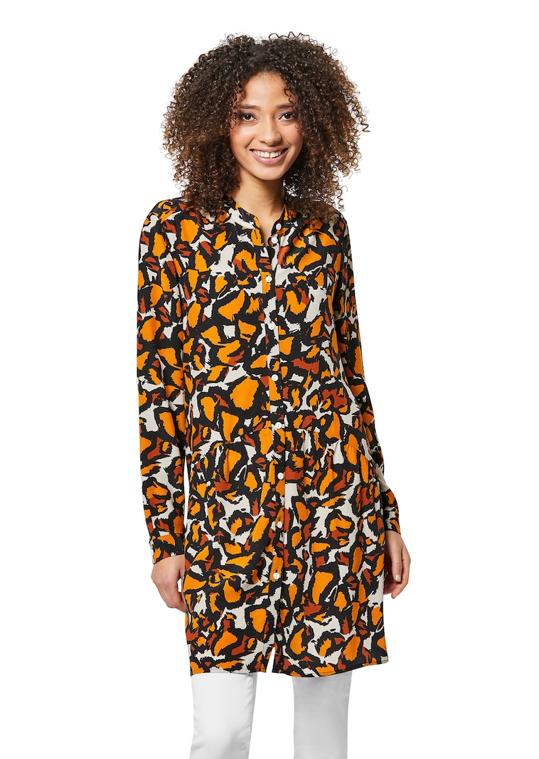 Langes Hemd mit Muster