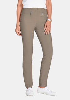 Pantalon étroit en bengaline LOUISA thumbnail 7