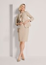 Einreihiger Blazer mit Fischgrat-Muster thumbnail 4