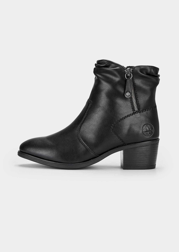 Bottines à talon bloc