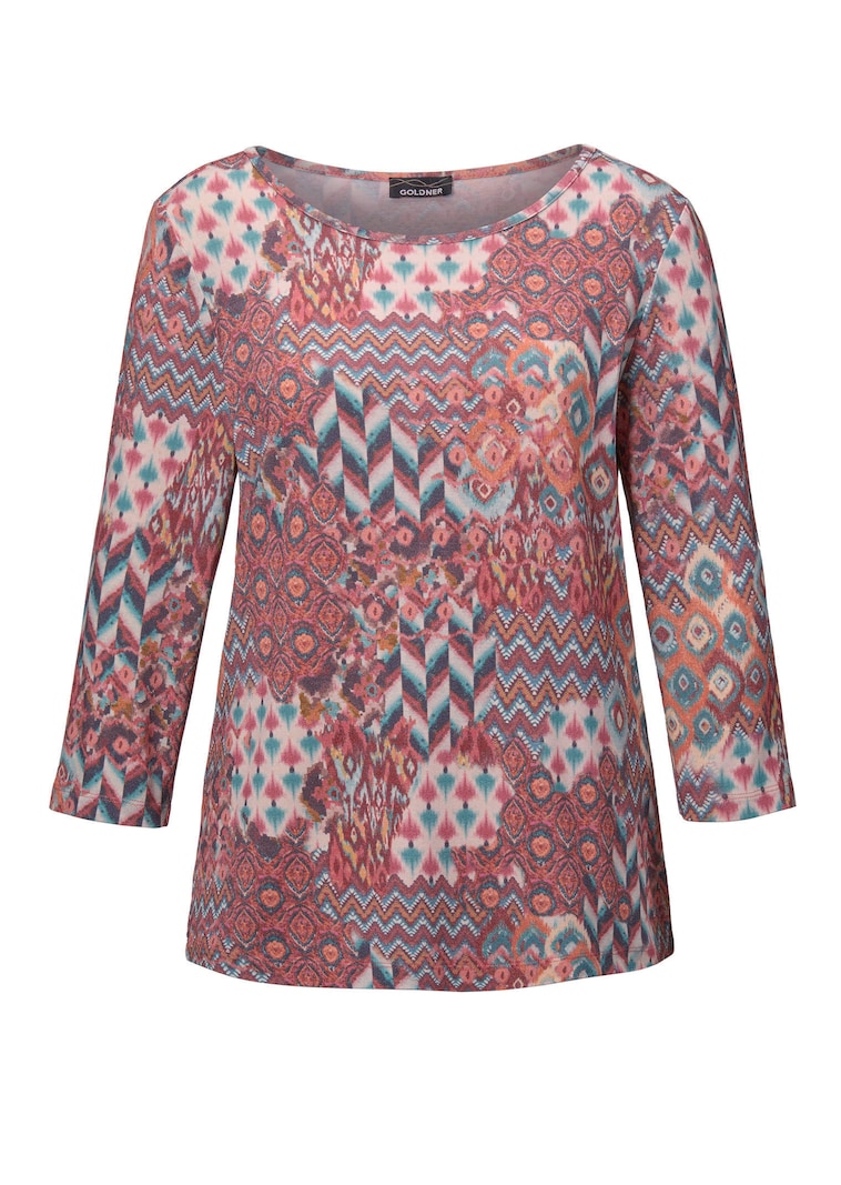 Shirt mit Allover-Muster