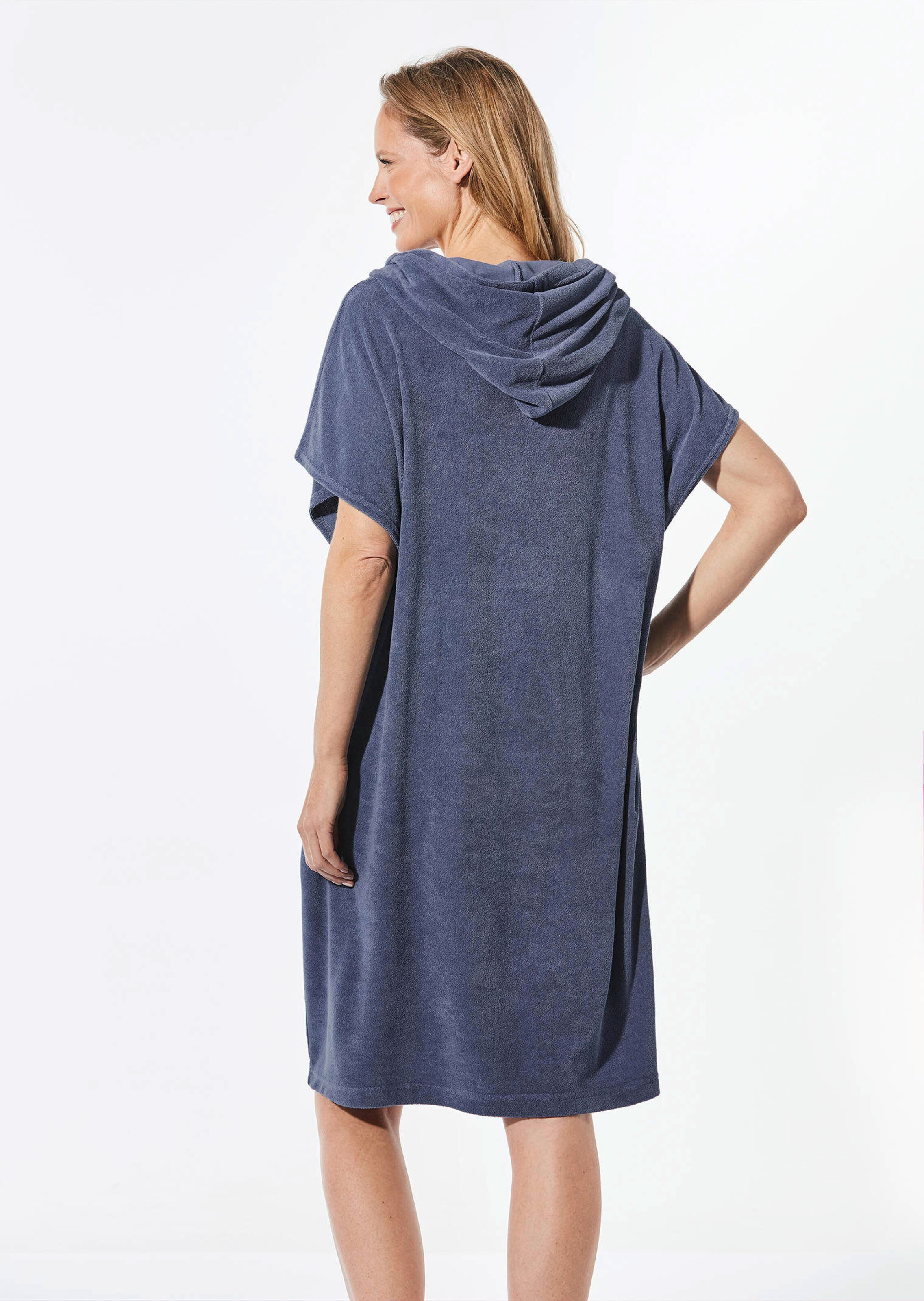 Poncho de plage et de bain - bleu jean - Gr. 0 de Goldner Fashion