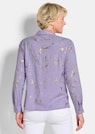 Hemdbluse mit Metallic Print thumbnail 3