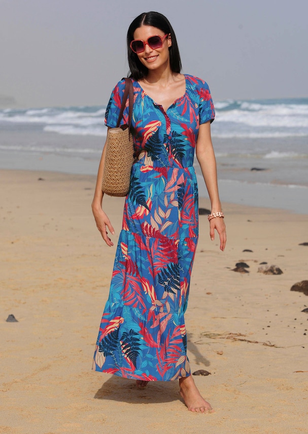 Kleid mit Volants 3