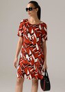 Kleid mit grafischem Druck thumbnail 6