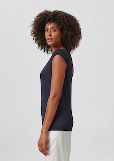 Shirt mit Falten am Ausschnitt thumbnail 4