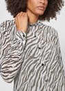 Long-line animal print blouse thumbnail 5