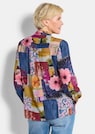 Hemdbluse aus Viskose im Mustermix thumbnail 3
