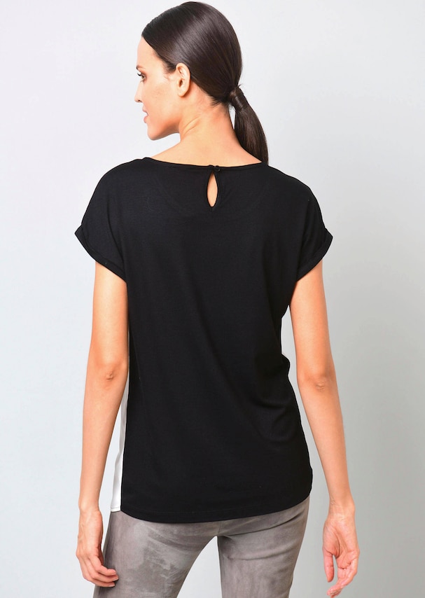 Shirt mit Colorblockdruck im Vorderteil 2