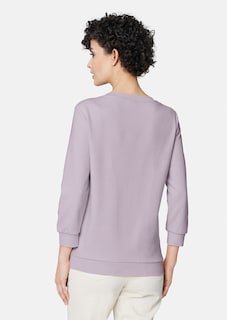 Sweatshirt mit 3/4-langen Ärmeln. thumbnail 3