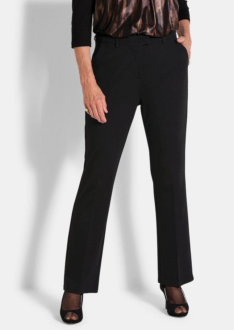 Jersey-Hose CARLA mit ausgestelltem Bein