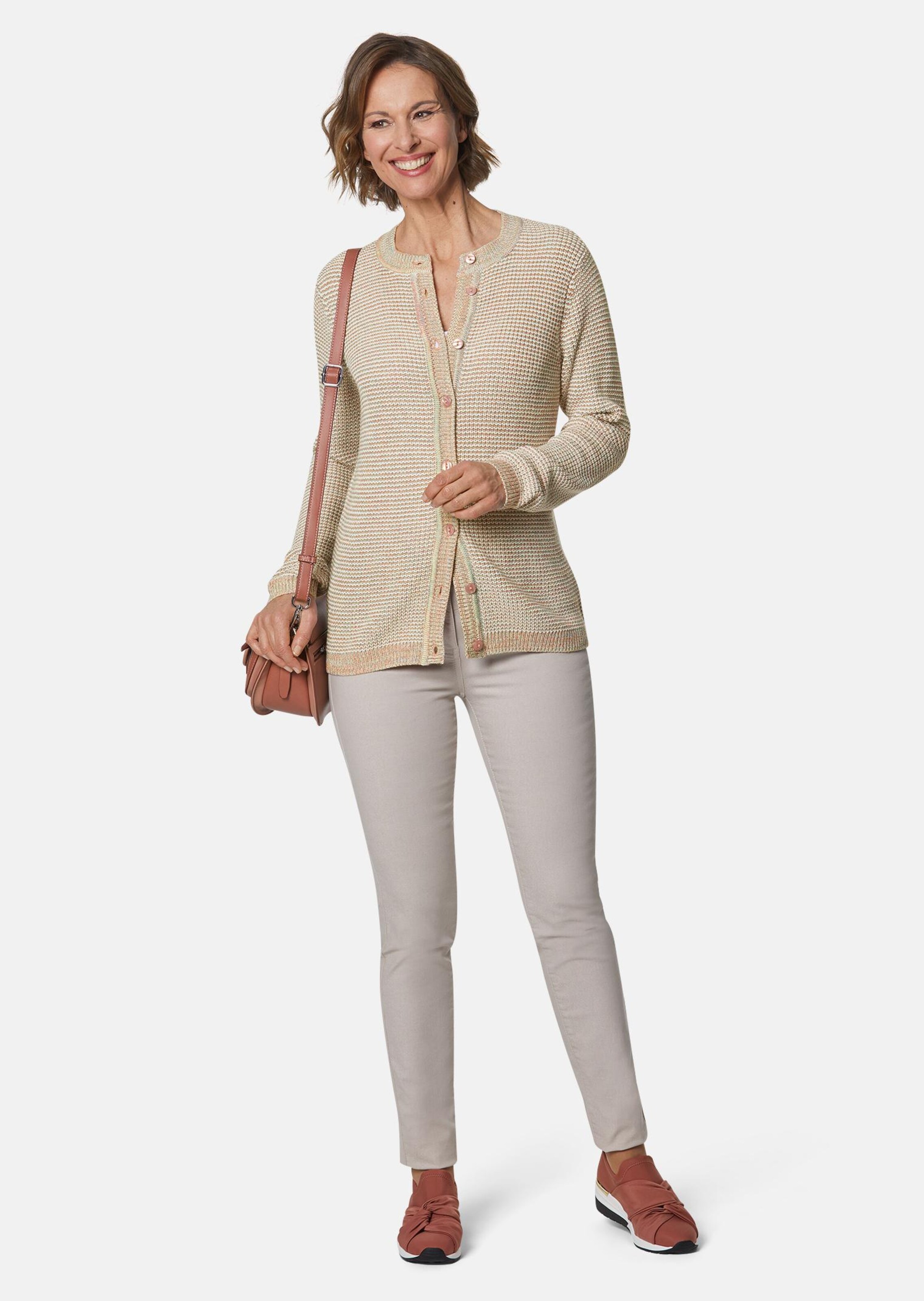 Cardigan - multicolore - Gr. 56 de Goldner Fashion