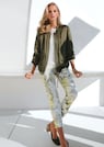 Langarm-Pullover in sommerlichem Ajour-Strick thumbnail 2