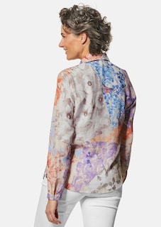 Painokuvioitu pusero laadukasta viskoosia thumbnail 3