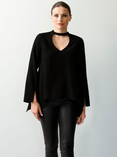 Oversizedbluse mit Cutout thumbnail 7