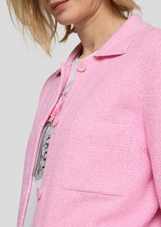 Strickjacke im Hemdblusen-Stil thumbnail 4