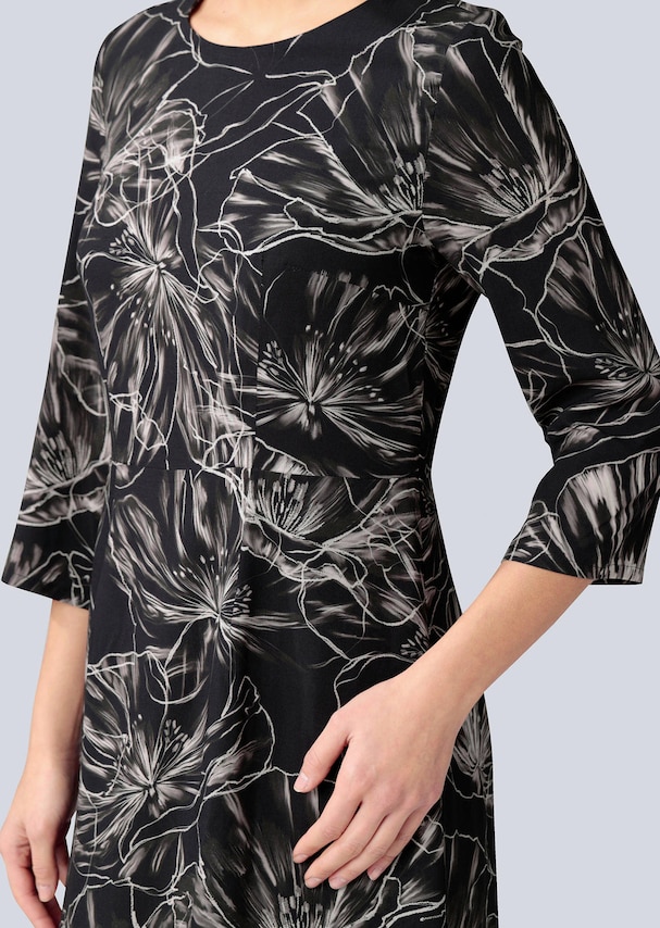 Kleid mit floralem Druck 5