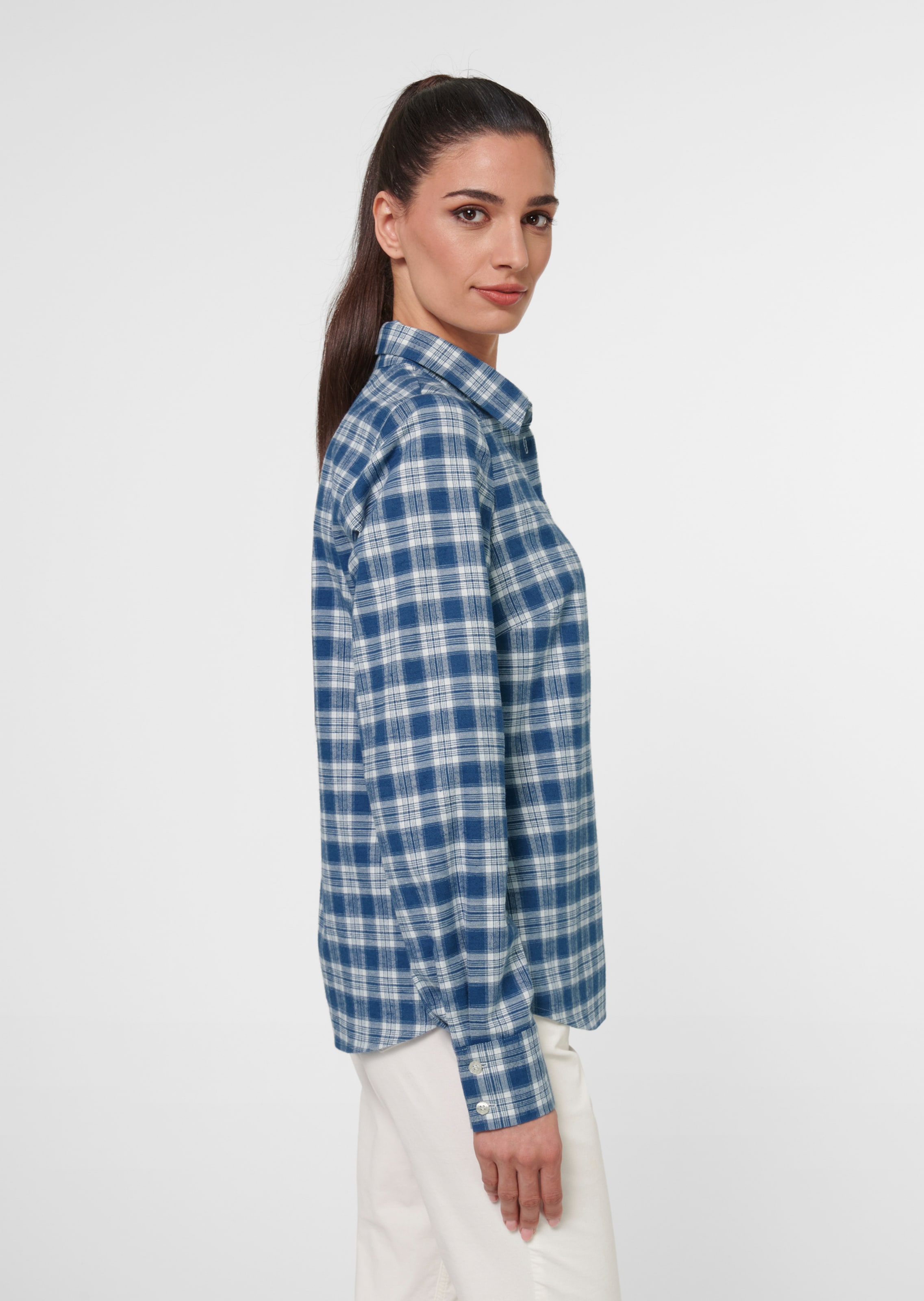 Oversized check shirt dress best sale