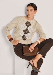 Pullover mit Argyle-Muster thumbnail 4