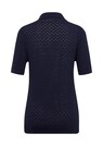 Kurzarm Strickpullover mit adrettem Kragen thumbnail 3