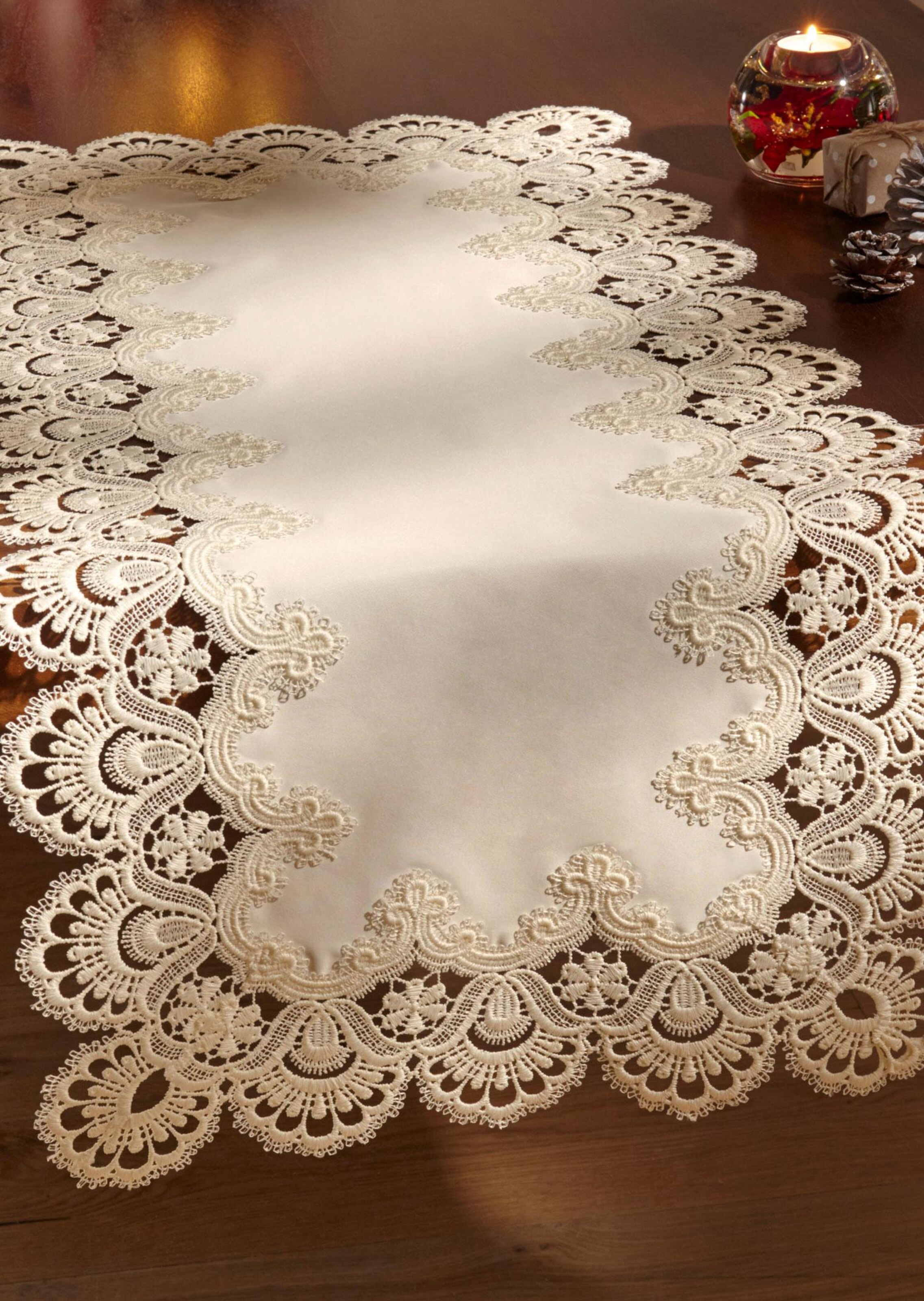 Linge de table - crème - Gr. 80 x 80 cm de Goldner Fashion