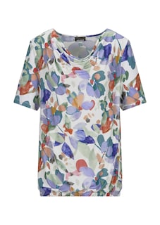 Jerseyshirt mit Wasserfallausschnitt thumbnail 6