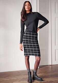 Feinstrick-Pullover mit feinem Lochmuster thumbnail 7