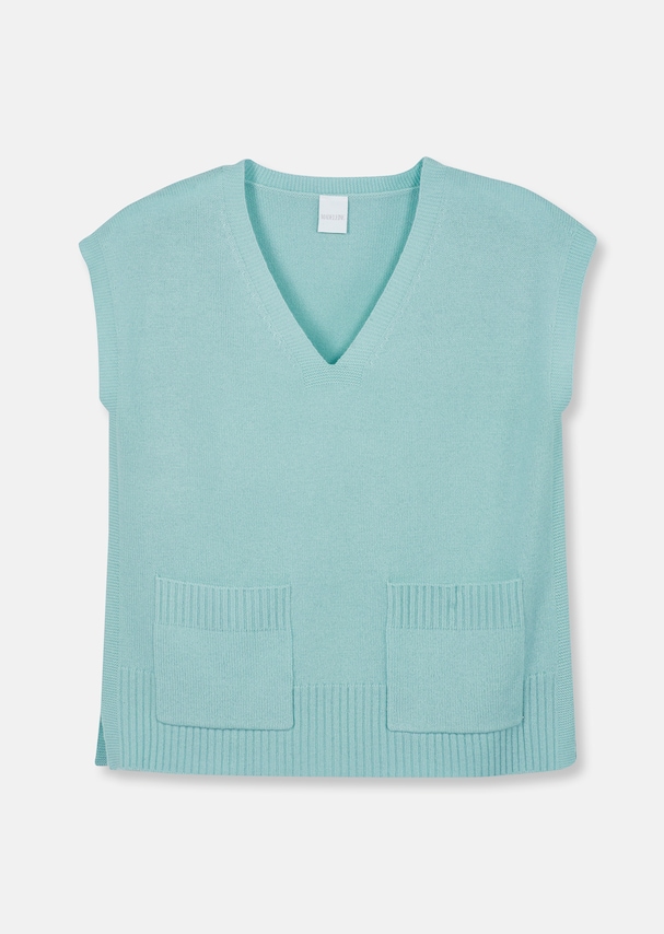 Boxy jumper with cashmere content 5