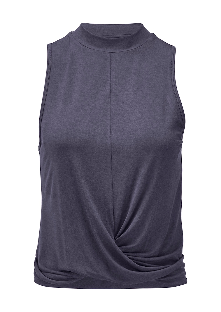 Ärmelloses Top zum Knoten