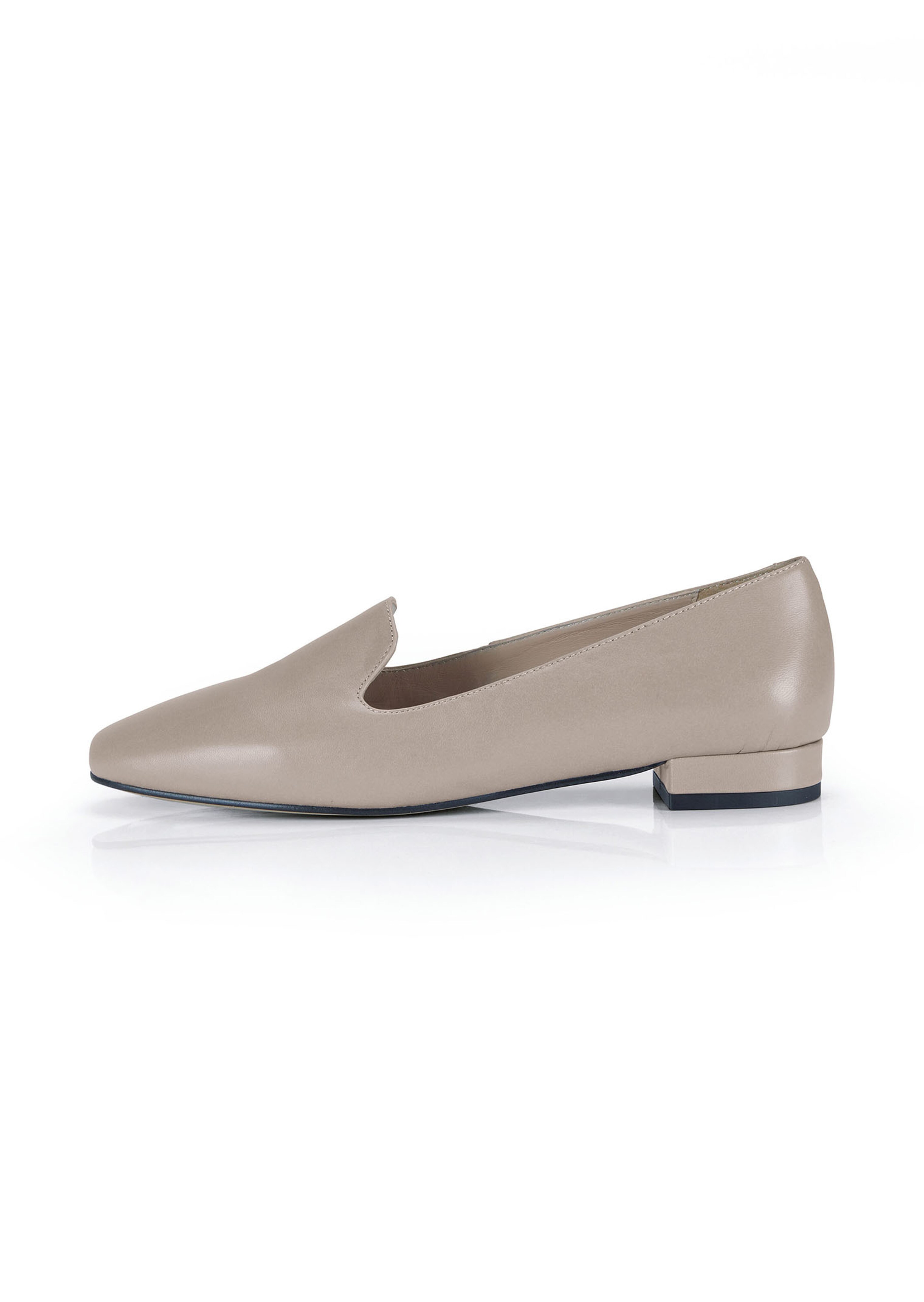 Leder-Slipper