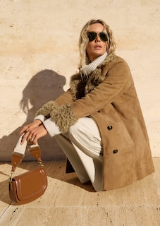 Manteau. Agneau retourné naturel thumbnail 7