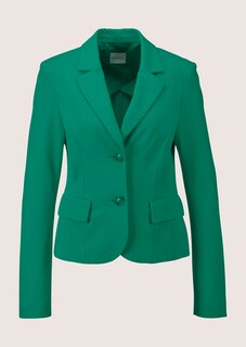 Kurzer Jersey-Blazer thumbnail 6