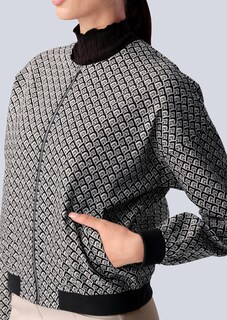 Jacke mit grafischen Allover-Print thumbnail 2