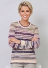 Strickpullover mit Multicolor-Streifen thumbnail 7