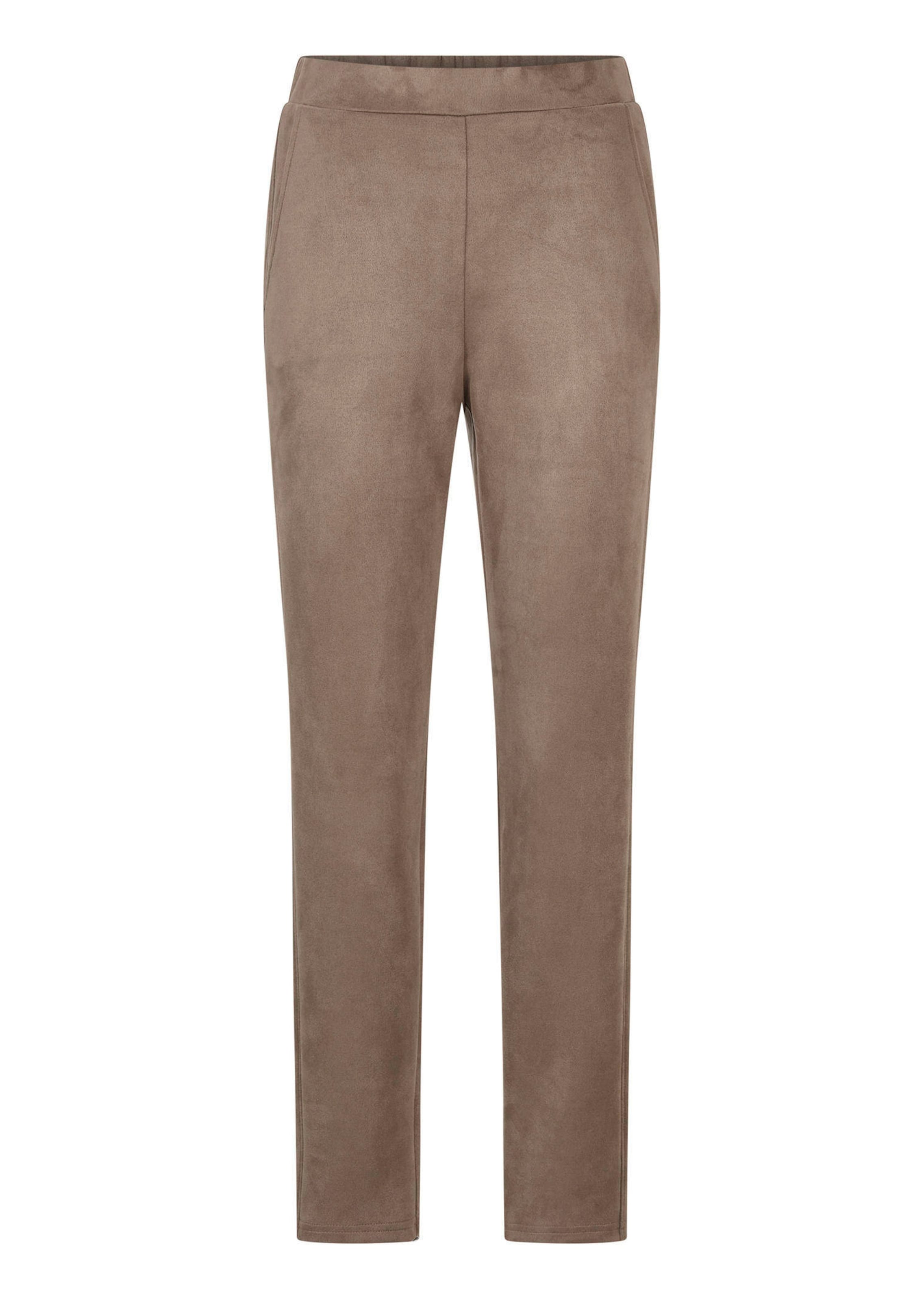 Hose LOUISA in Veloursleder-Optik