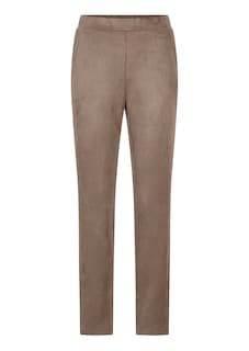 Pantalon LOUISA aspect velours de cuir thumbnail 6